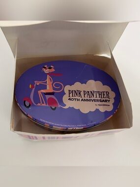 Vintage Pink Panther 40th Anniversary Watch by SHAG with Box & Tin
